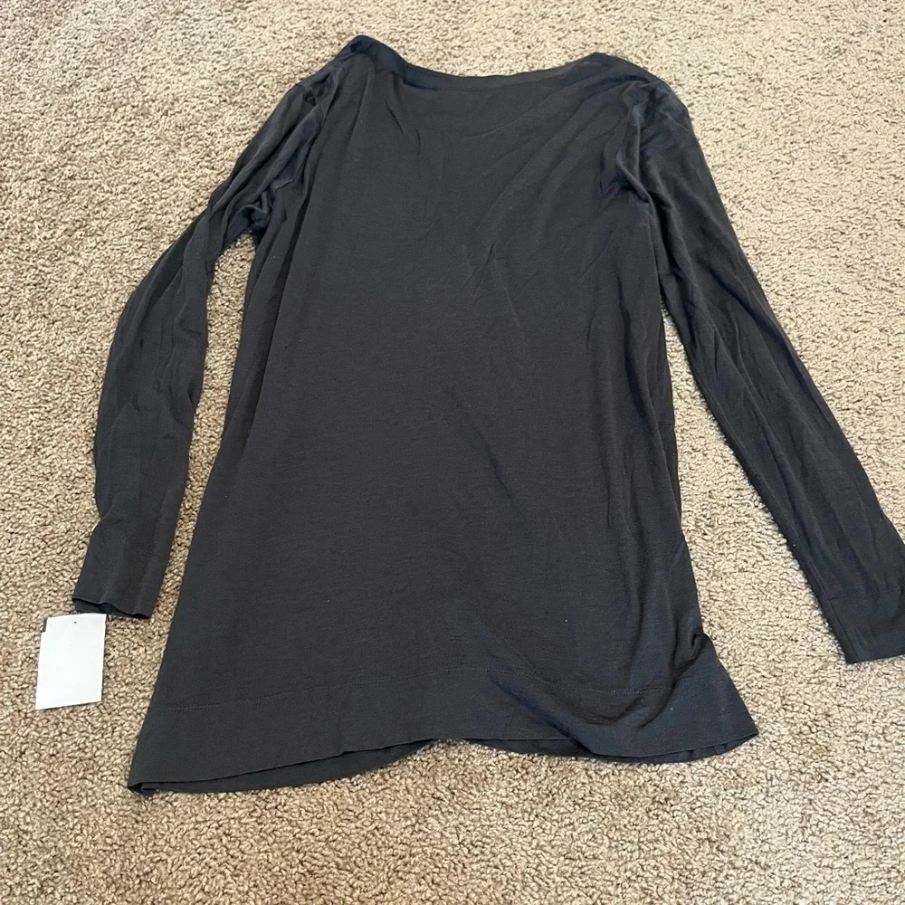 NEW Eileen Fisher Boyfriend‎ Button Cardigan Size Small Silk
